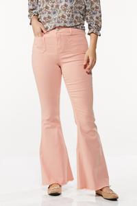 Coral Flare Jeans