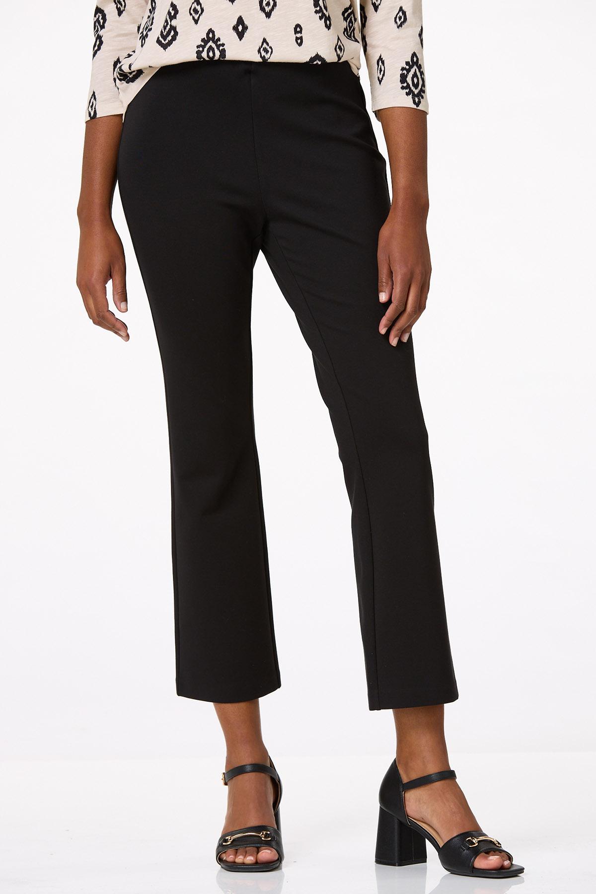 Solid Kick Flare Pants