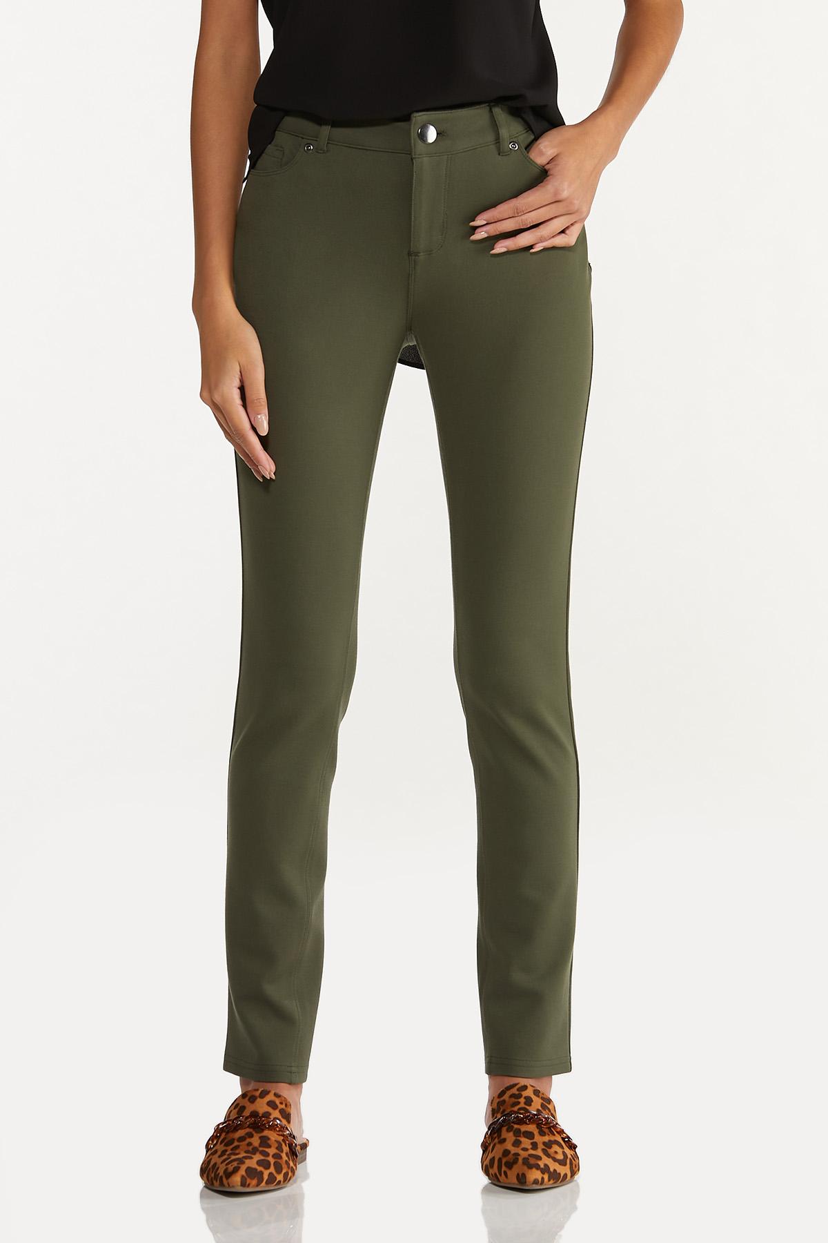 Ponte Skinny Leg Pants