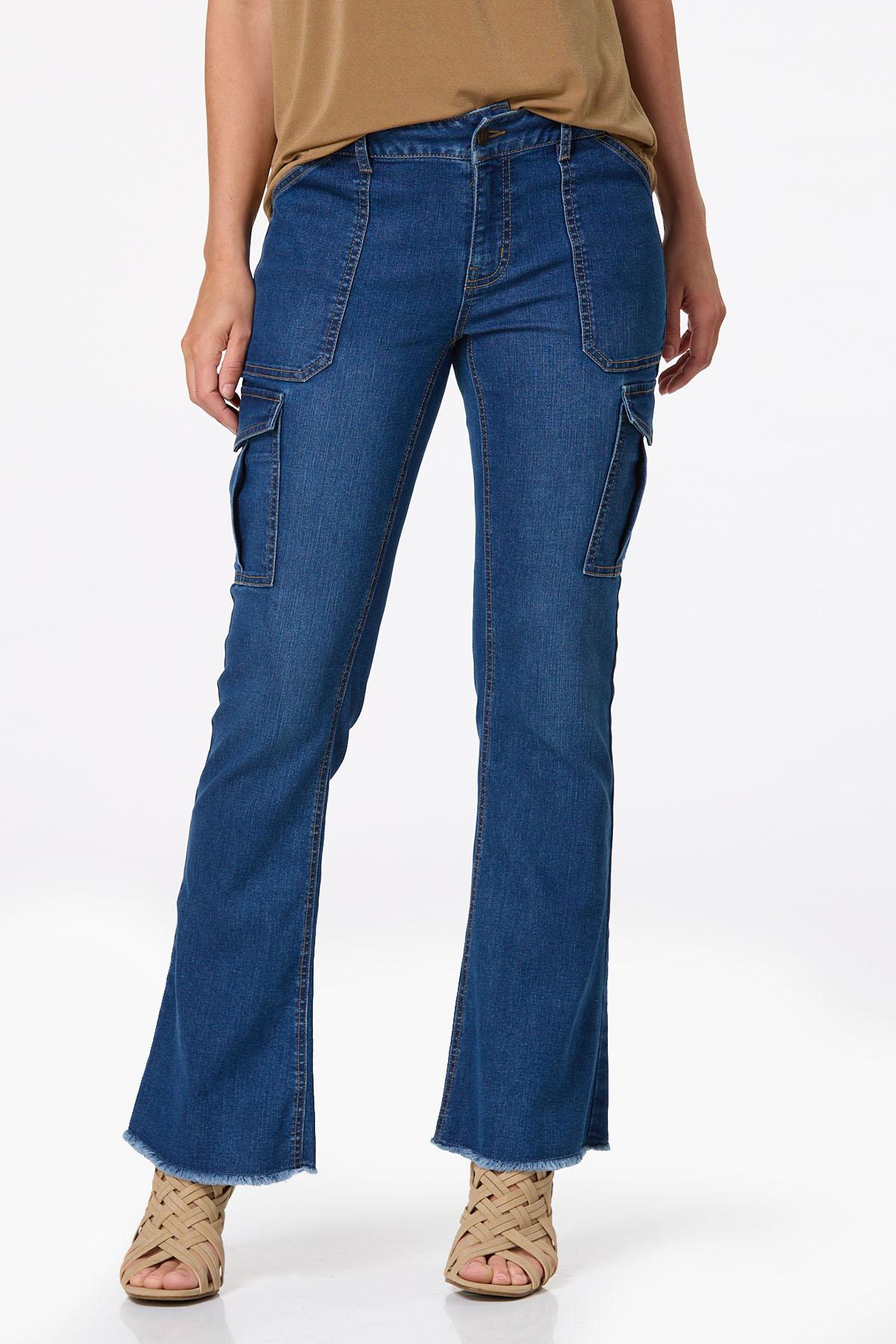 Flare Cargo Jeans