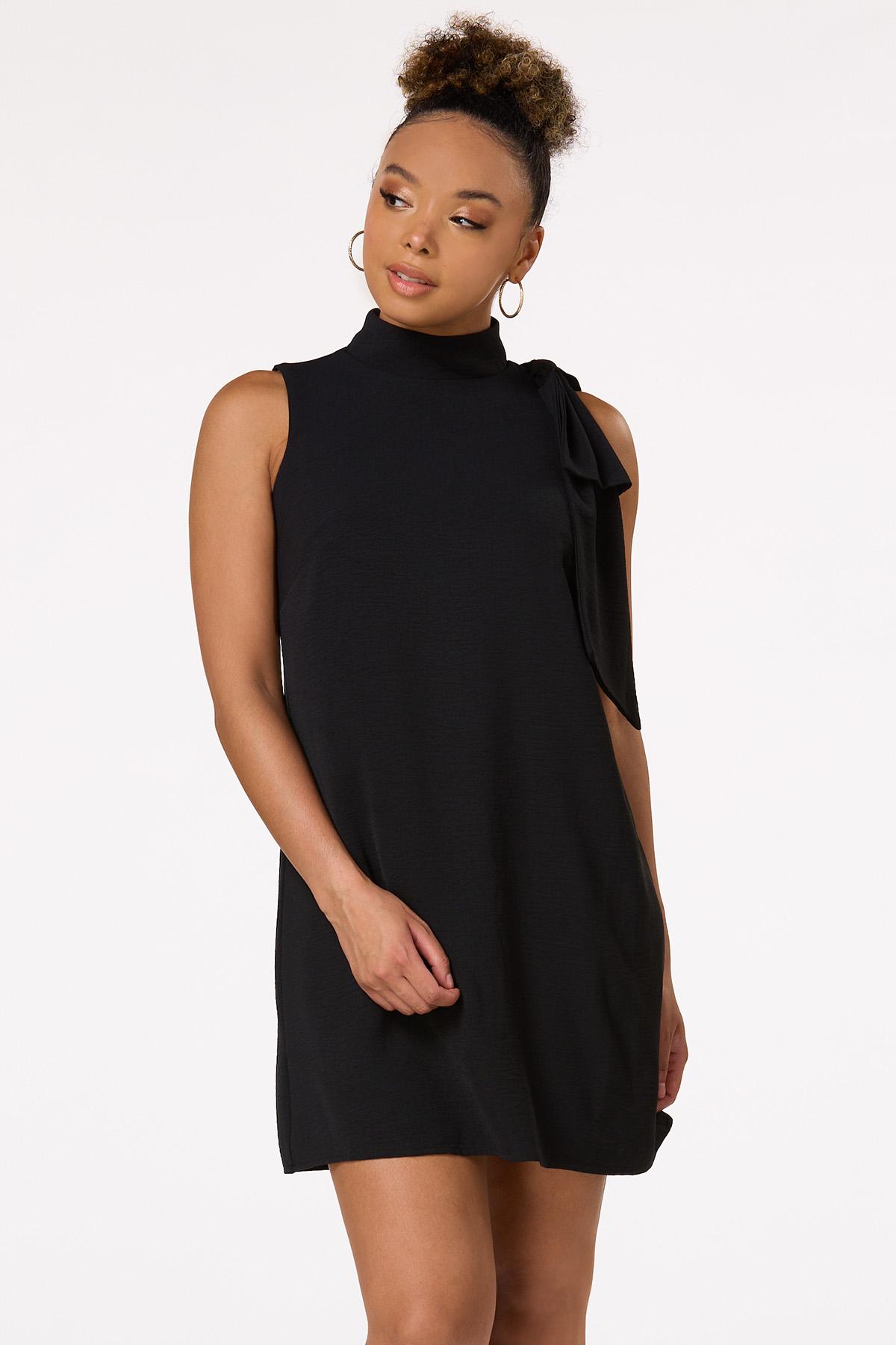 Bow Shoulder Dress