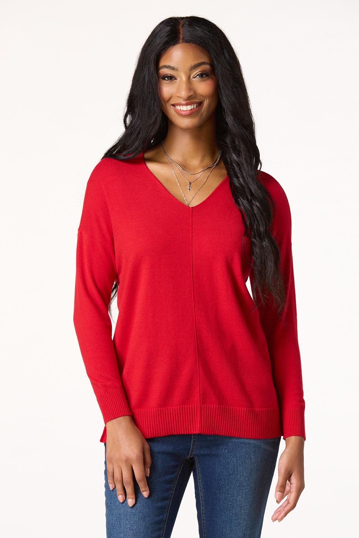 Seamed Sweater