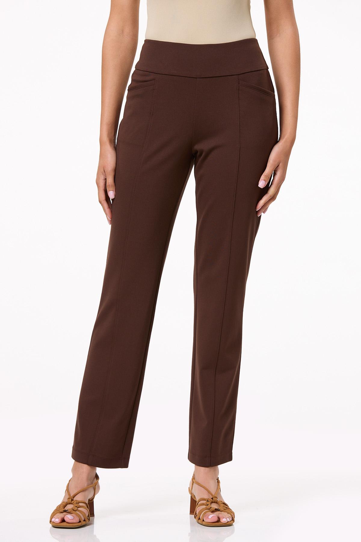 Ponte Straight Leg Pants