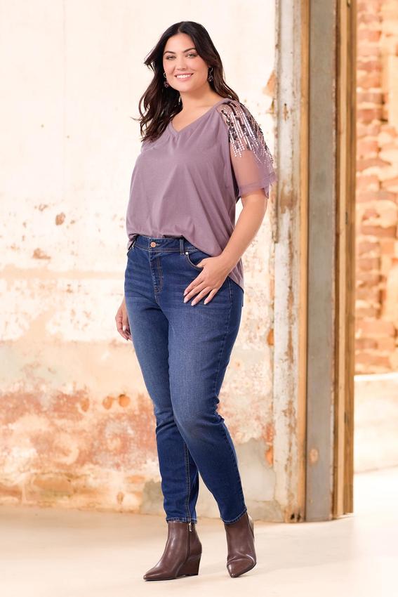 Plus Size High Rise Skinny Jeans