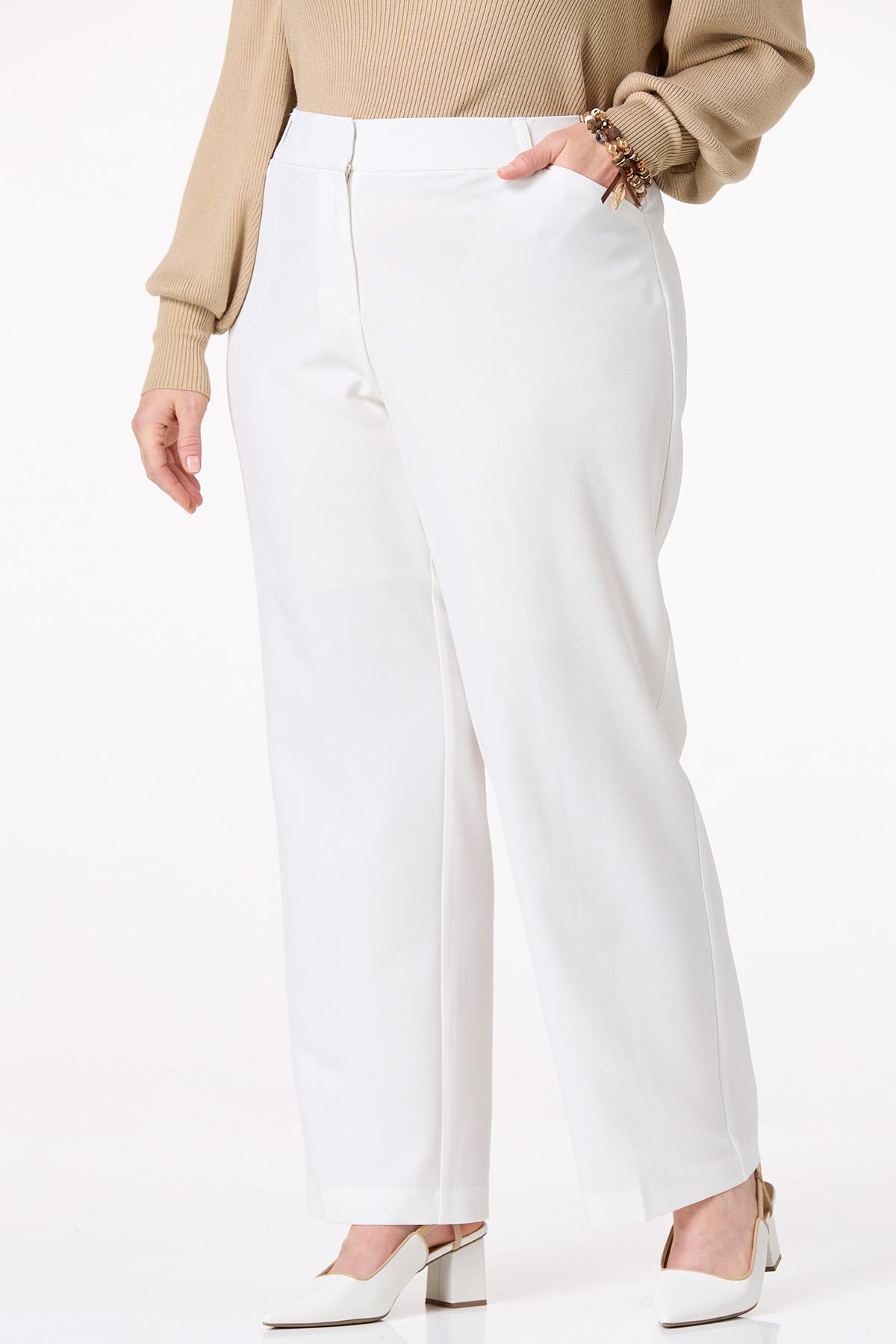 Plus Size Curvy Trouser Pants