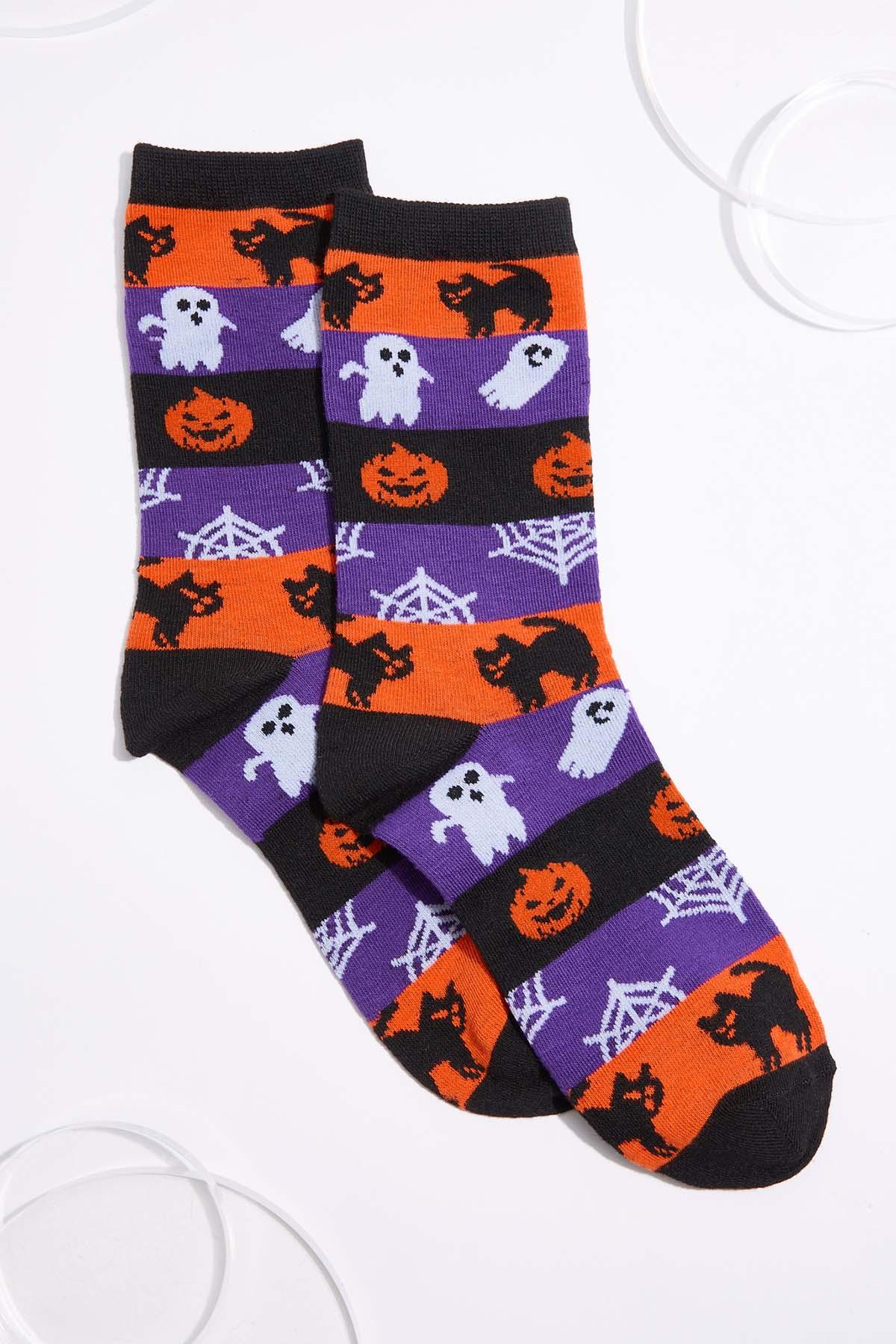 Halloween Stripe Socks