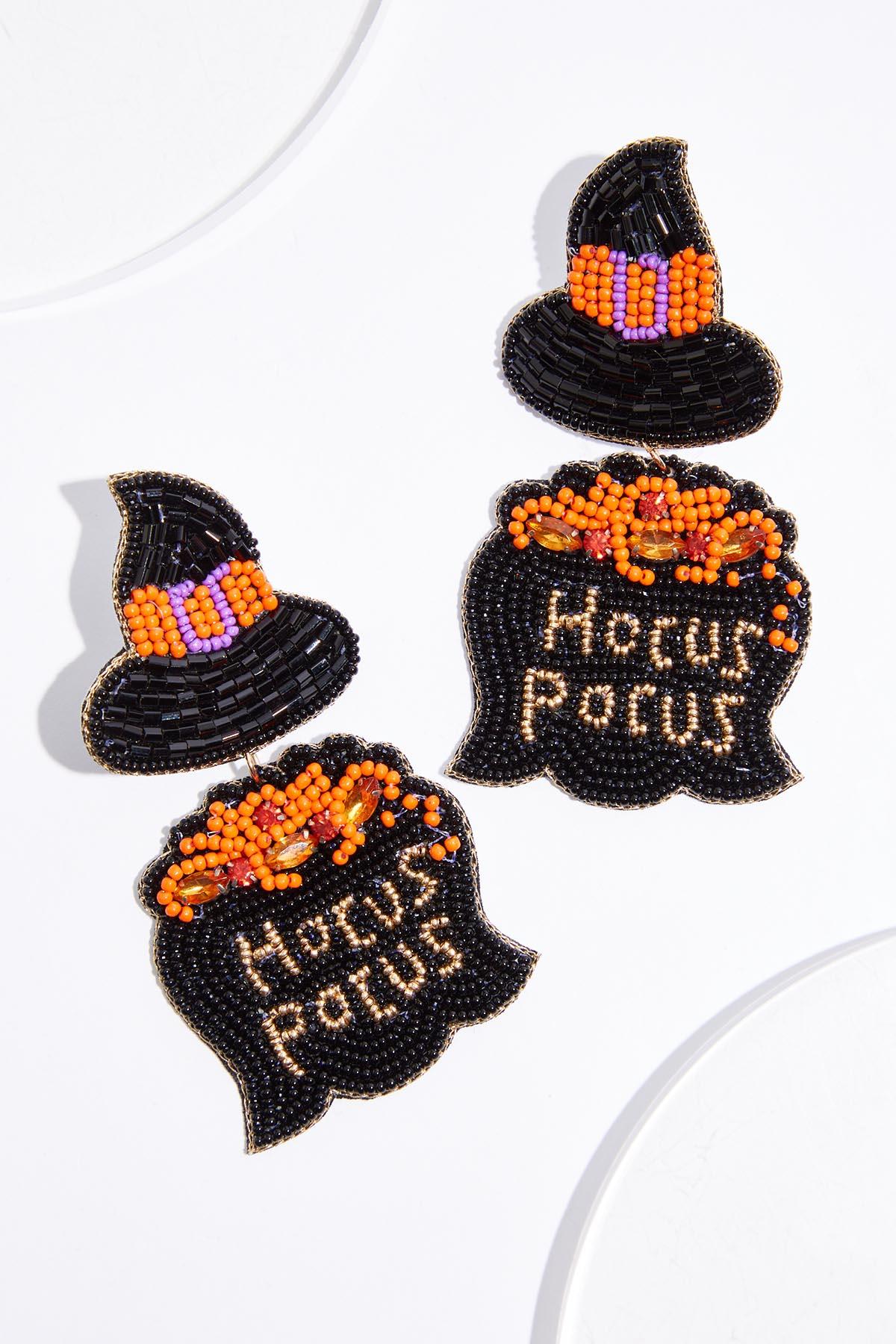 Hocus Pocus Seed Bead Earrings