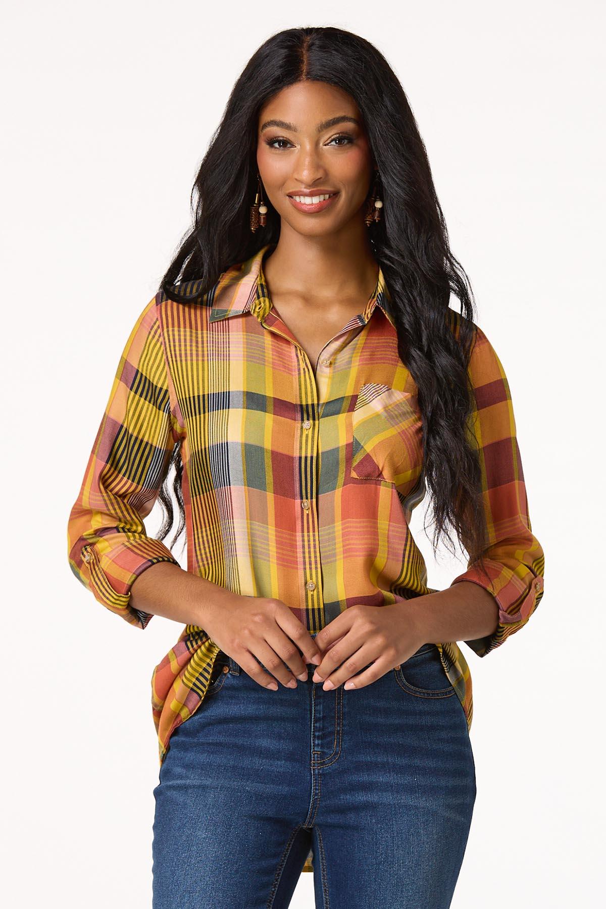 Autumn Plaid Tunic