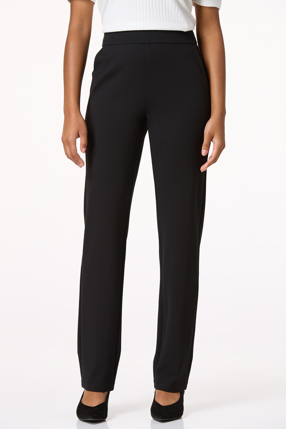 Ponte Straight Leg Pants