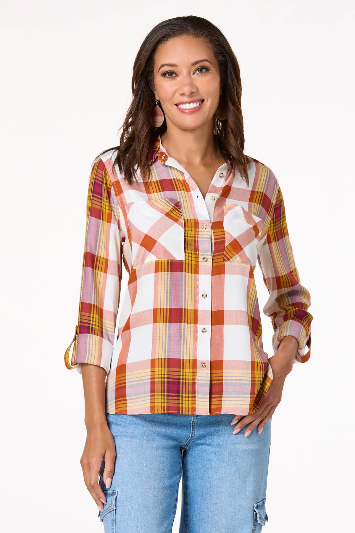 Plaid Button Down Shirt