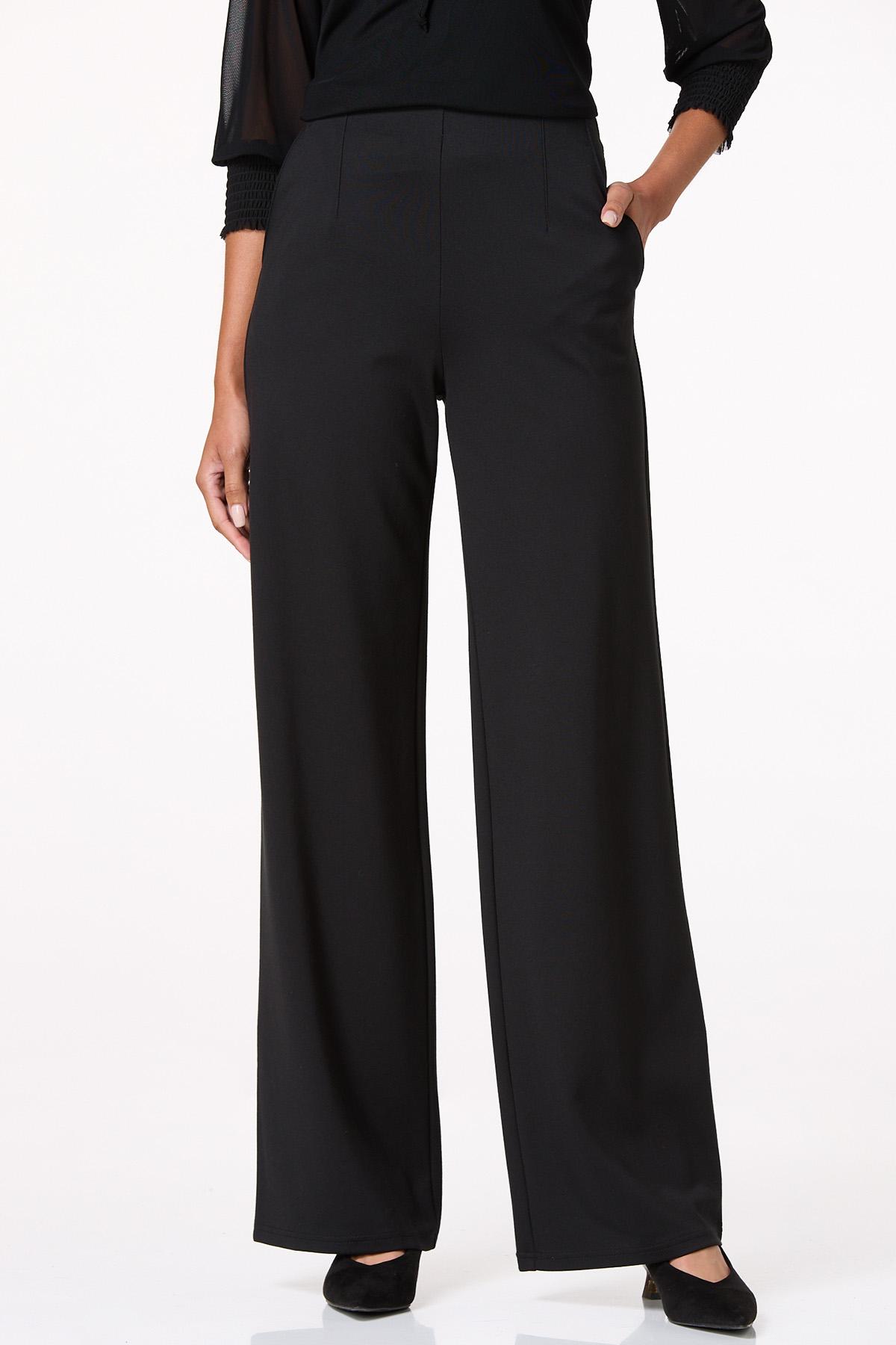 Ponte Wide Leg Pants