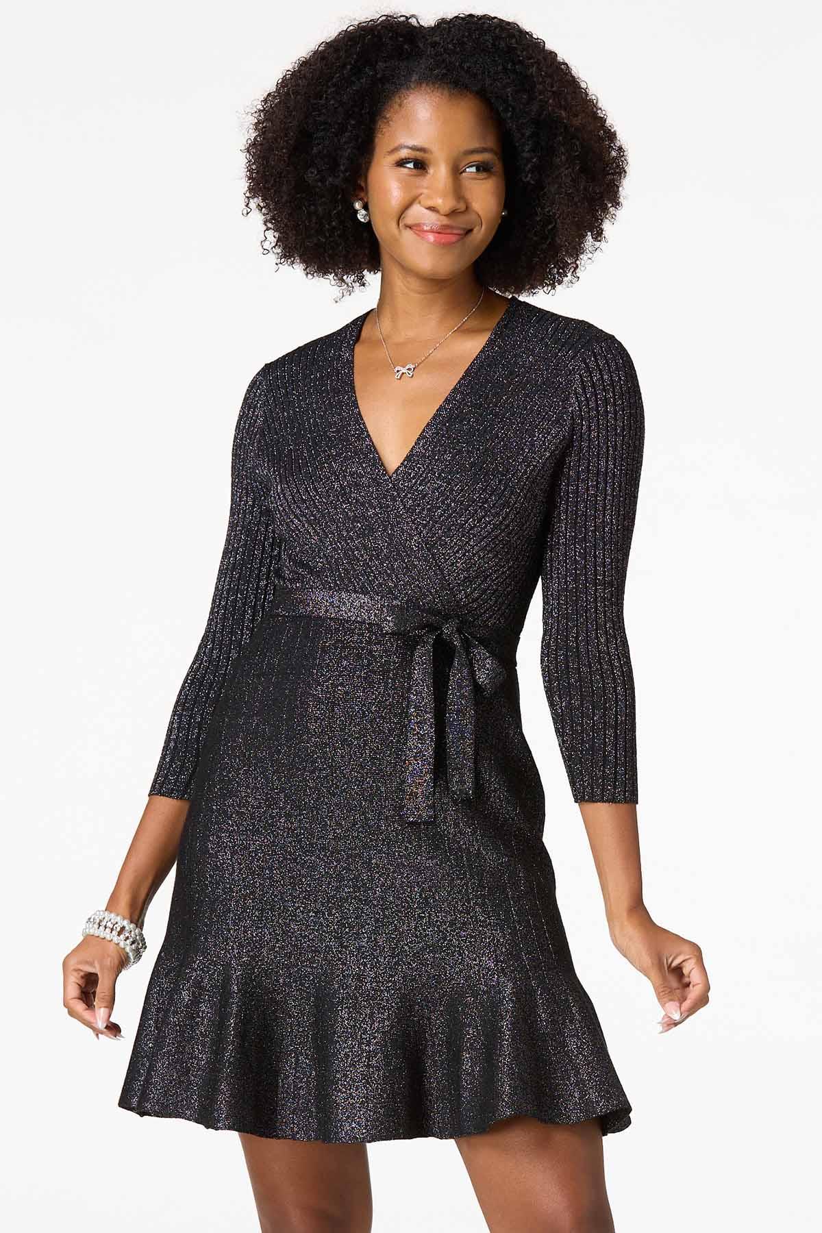 Lurex Sweater Dress