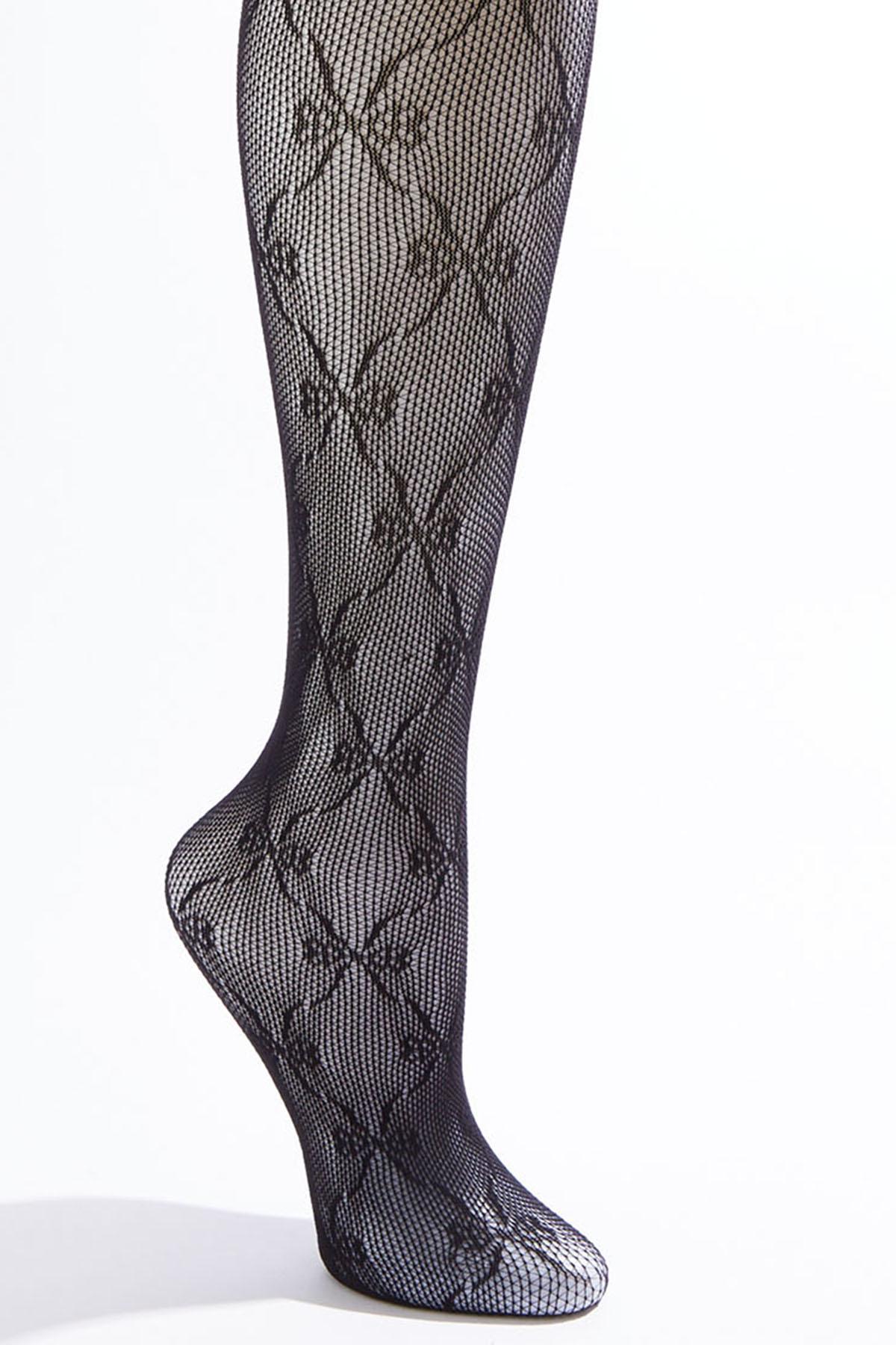 Plus Size Bow Tights